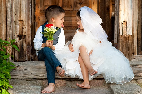 wedding children