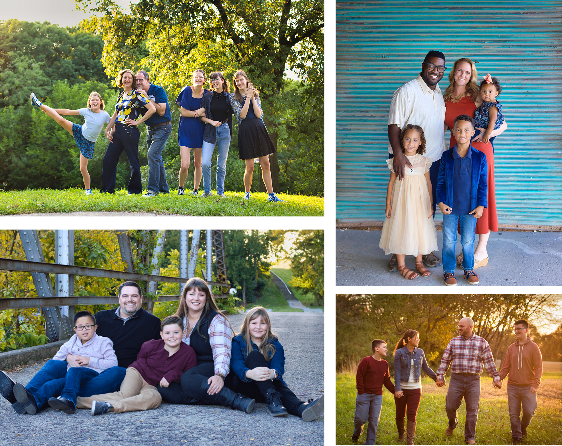 Gallery of family portraits