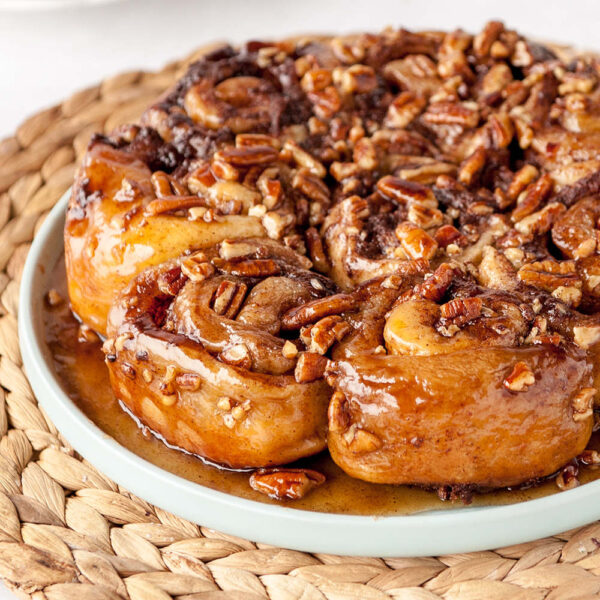 Caramel pecan sticky bun