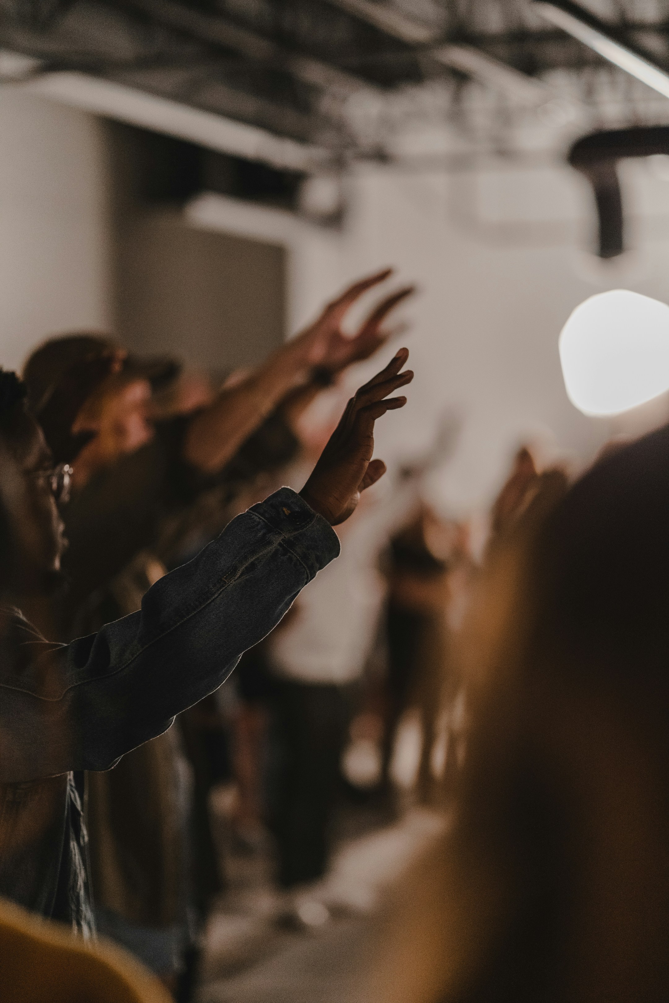 Church members spending time together