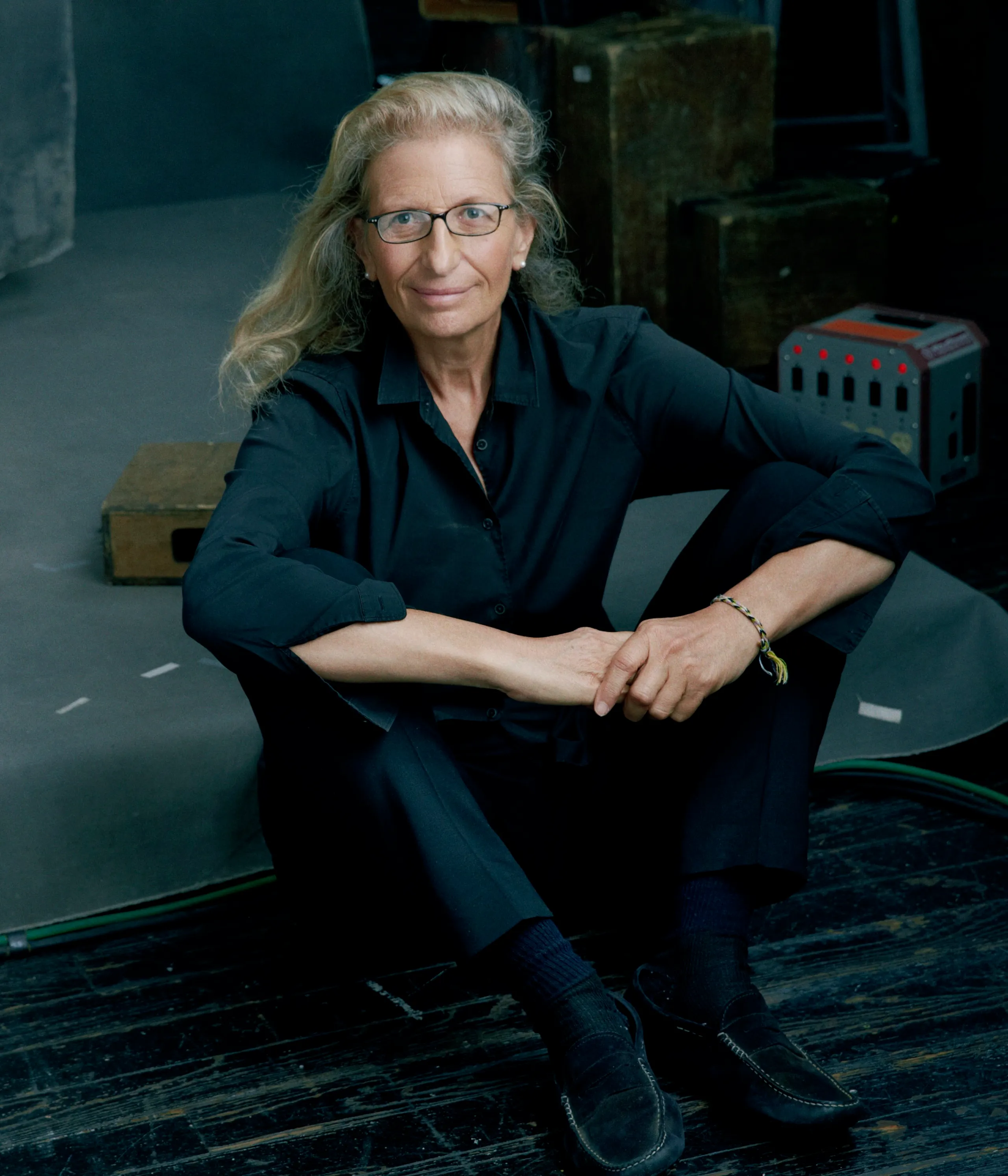 Portrait of photographer Annie Leibovitz